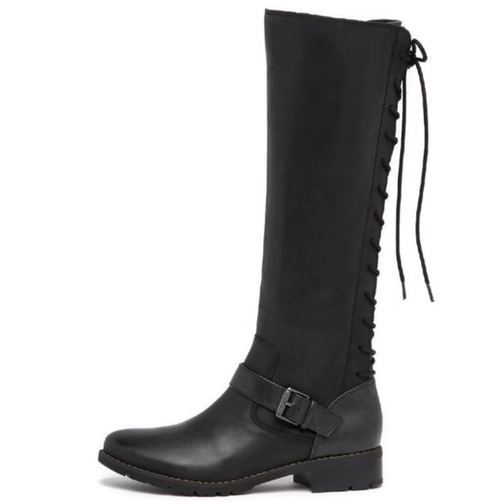 Sofft Kristie Leather Lace Up Tall Boot